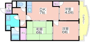 グランドール・アビコの物件間取画像